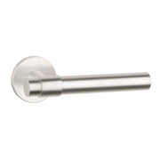 Aprile Bellisa deurklink Silver Pearl vooraanzicht