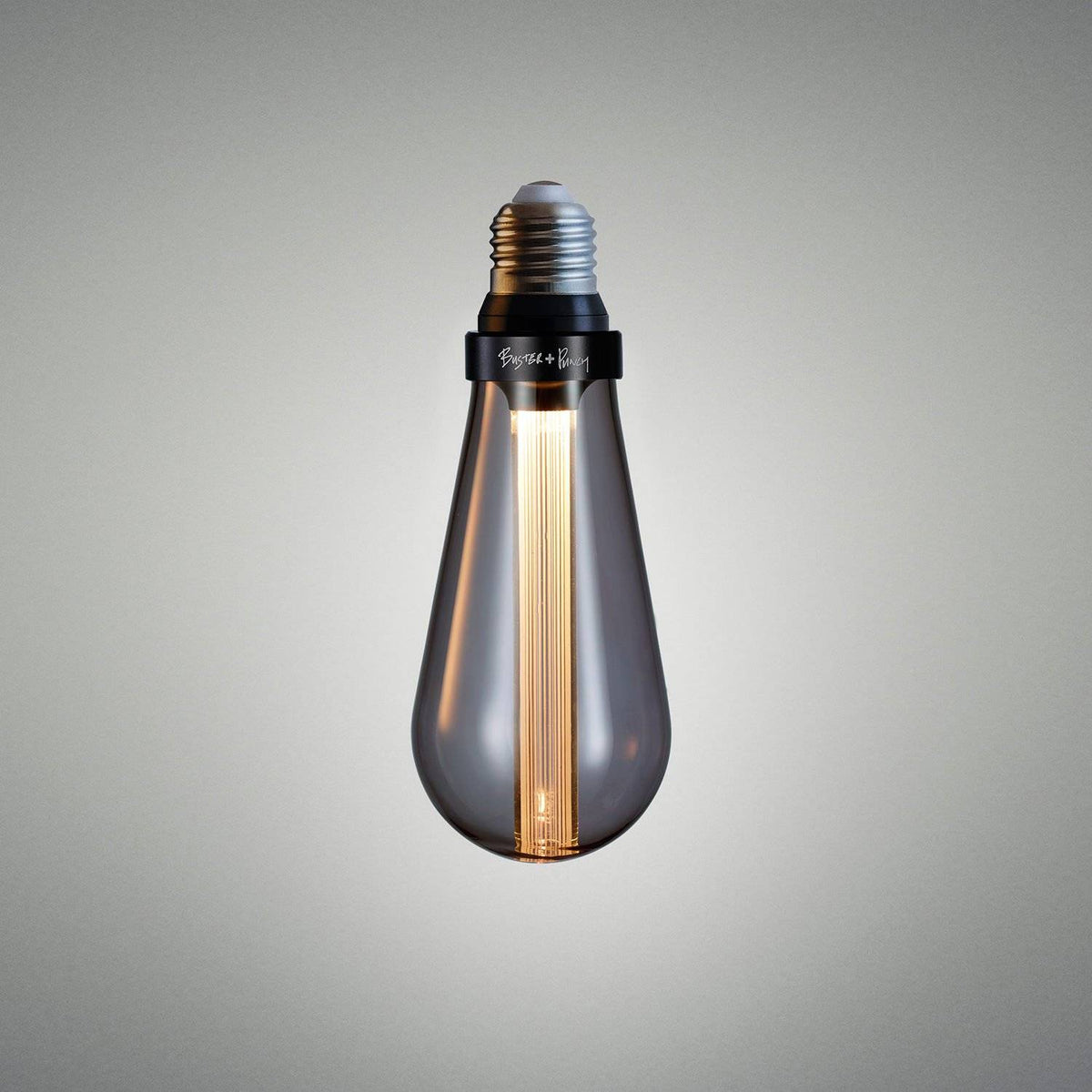 Buster + Punch Buster Bulb E27 ledlamp Smoked – vooraanzicht