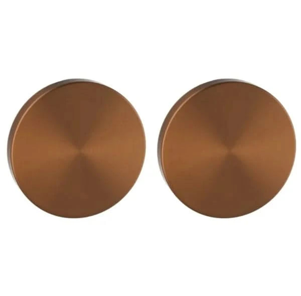 Artitec Permafix blind rozet ø52 mm PVD brons – vooraanzicht