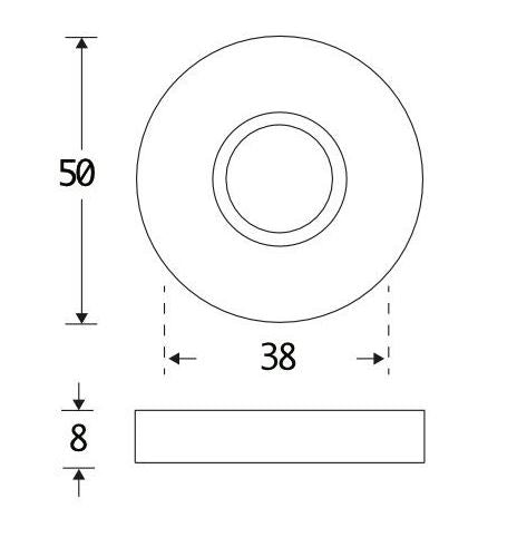 Artitec Mi Satori blinde plaatjes Vivo messing ongelakt detail