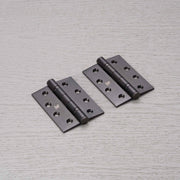 Buster + Punch scharnier 102x76x3 mm Smoked bronze vooraanzicht