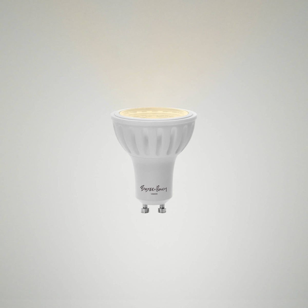 Buster + Punch Exhaust GU10 ledlamp Wit – vooraanzicht set