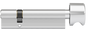 DOM Plura SKG2 profielcilinder op maat 30/55 mm met knop K3