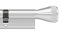 DOM Plura SKG3 profielcilinder op maat 10/40 mm met knop K2