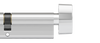 DOM Plura SKG3 profielcilinder op maat 10/45 mm met knop K1