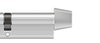 DOM Plura SKG3 profielcilinder op maat 10/45 mm met knop K4