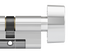 ixTeco SKG3 profielcilinder op maat 10/30 mm met knop K1