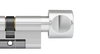ixTeco SKG3 profielcilinder op maat 10/30 mm met knop K6