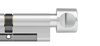 ixTeco SKG3 profielcilinder op maat 10/40 mm met knop K6