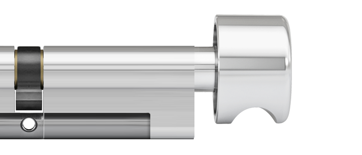 ixTeco SKG3 profielcilinder op maat 10/45 mm met knop K3