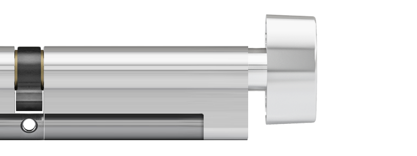 ixTeco SKG3 profielcilinder op maat 10/55 mm met knop K1