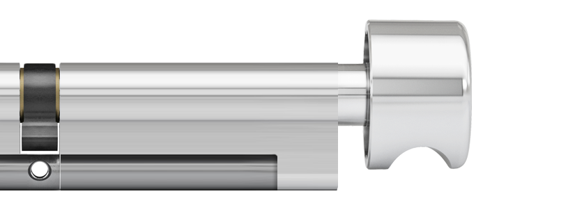ixTeco SKG3 profielcilinder op maat 10/55 mm met knop K3