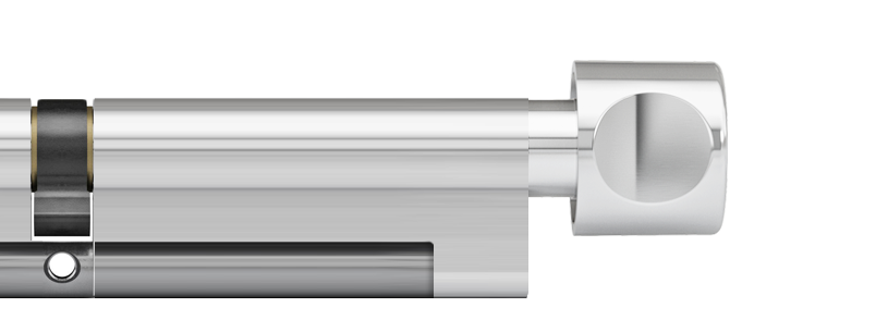 ixTeco SKG3 profielcilinder op maat 10/55 mm met knop K6