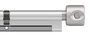 ixTeco SKG3 profielcilinder op maat 10/60 mm met K7 Pushknob