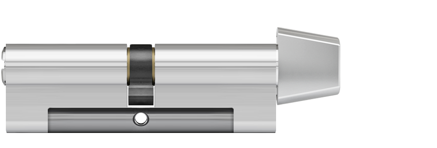 ixTeco SKG3 profielcilinder op maat 40/40 mm met knop K4