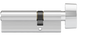 DOM Plura SKG2 profielcilinder op maat 45/30 mm met knop K1