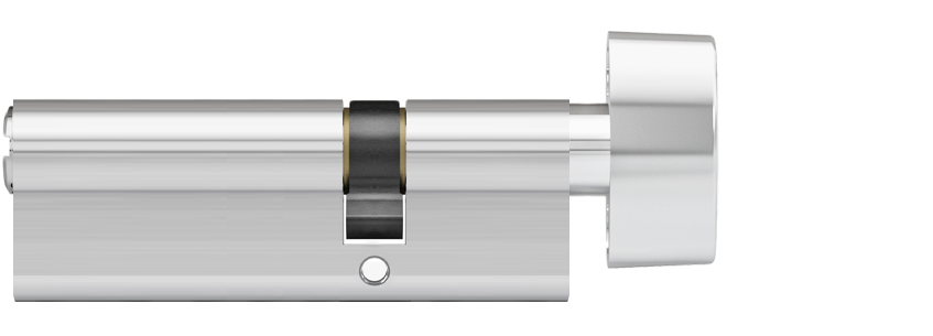 DOM Plura SKG2 profielcilinder op maat 45/30 mm met knop K1