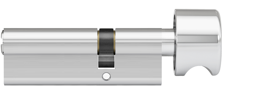 DOM Plura SKG2 profielcilinder op maat 45/30 mm met knop K3