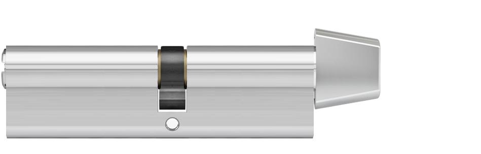 DOM Plura SKG2 profielcilinder op maat 45/40 mm met knop K4