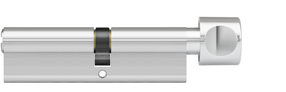 DOM Plura SKG2 profielcilinder op maat 45/40 mm met knop K6