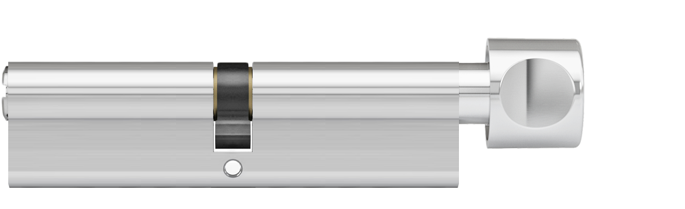 DOM Plura SKG2 profielcilinder op maat 45/45 mm met knop K6