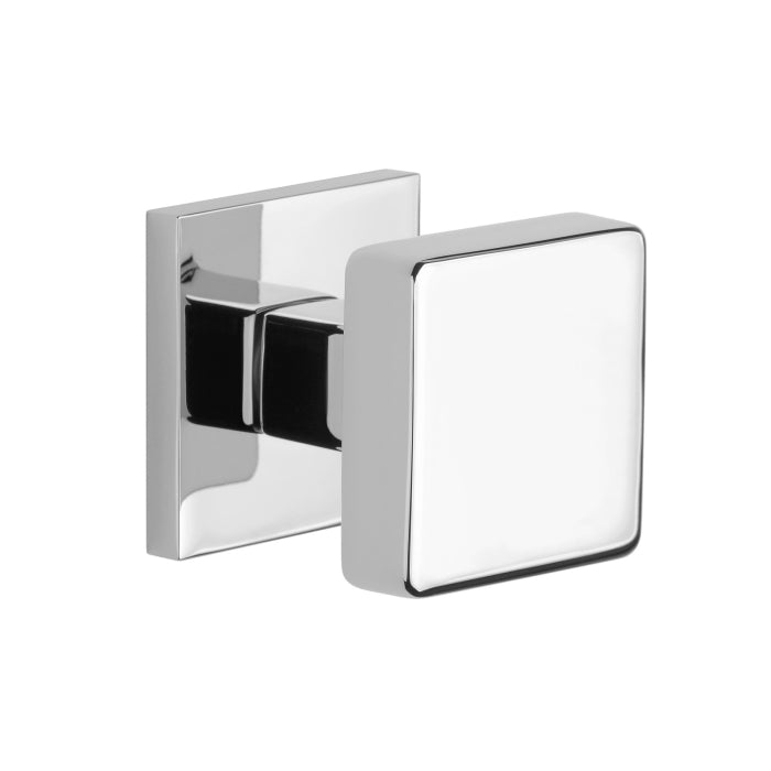 Aprile deurknop Mora chroom gepolijst – vooraanzicht