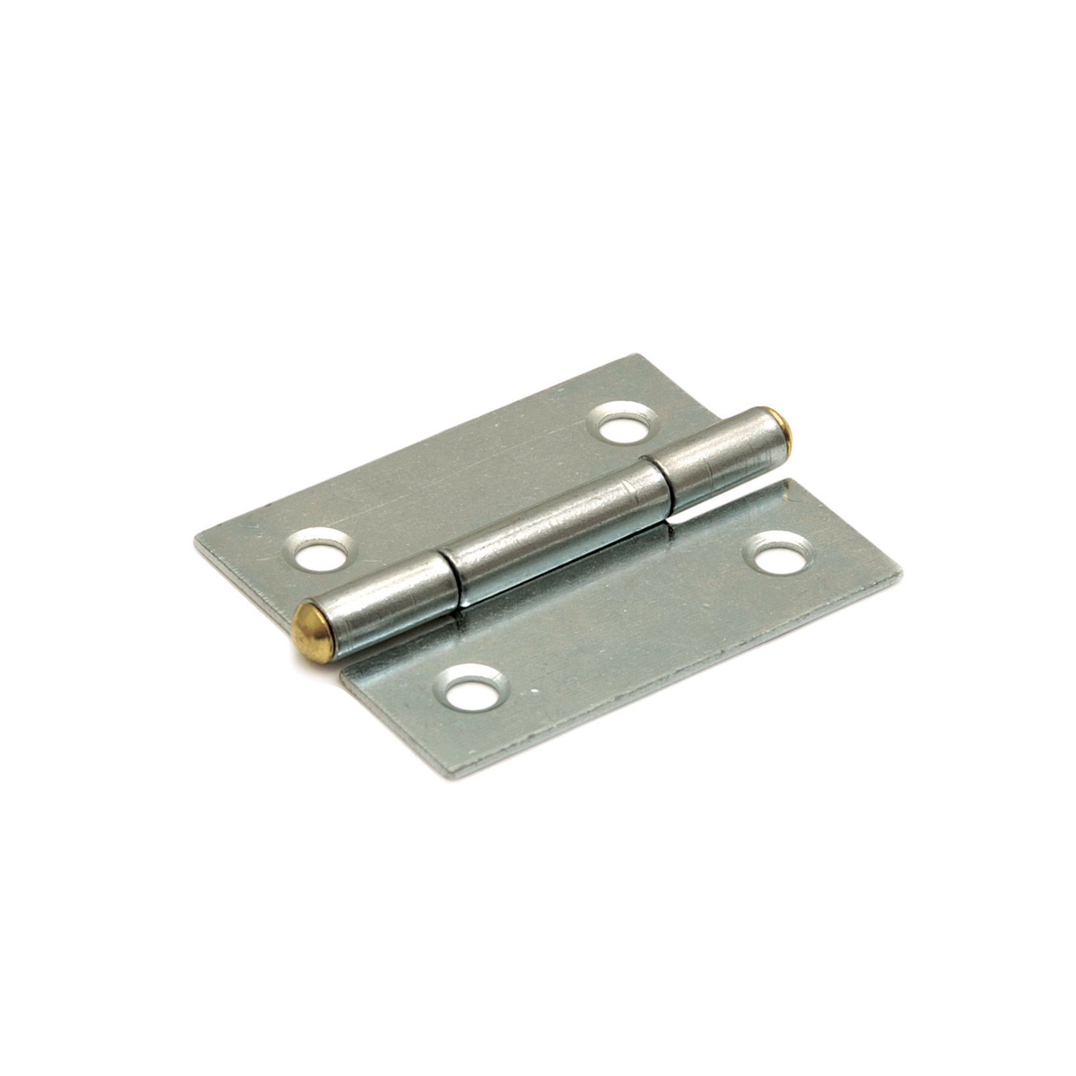 Dulimex smalscharnier blank verzinkt 25x22 mm – vooraanzicht