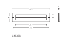 Formani BASICS LB535BI tochtwering PVD koper – productweergave
