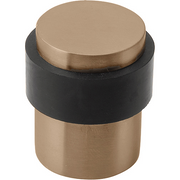 Formani vloerdeurstop LB10D 40 mm PVD licht brons – vooraanzicht