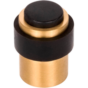 Formani deurstop LB30 36 mm PVD mat goud – vooraanzicht