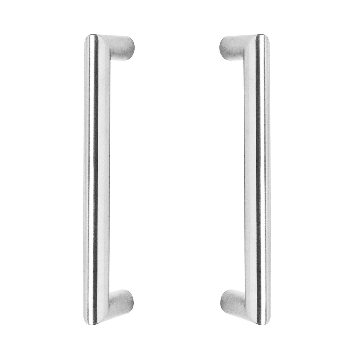 Intersteel Deurgrepen 320 mm recht-90° RVS geborsteld – vooraanzicht