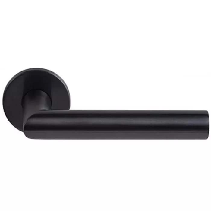 Formani achterdeurset LB2-19 kruk/kruk zwart PVD SKG*** – detail