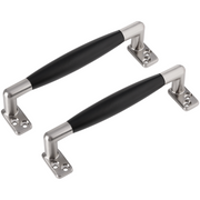 Differnz meubelgreep 128 mm mat chroom – vooraanzicht