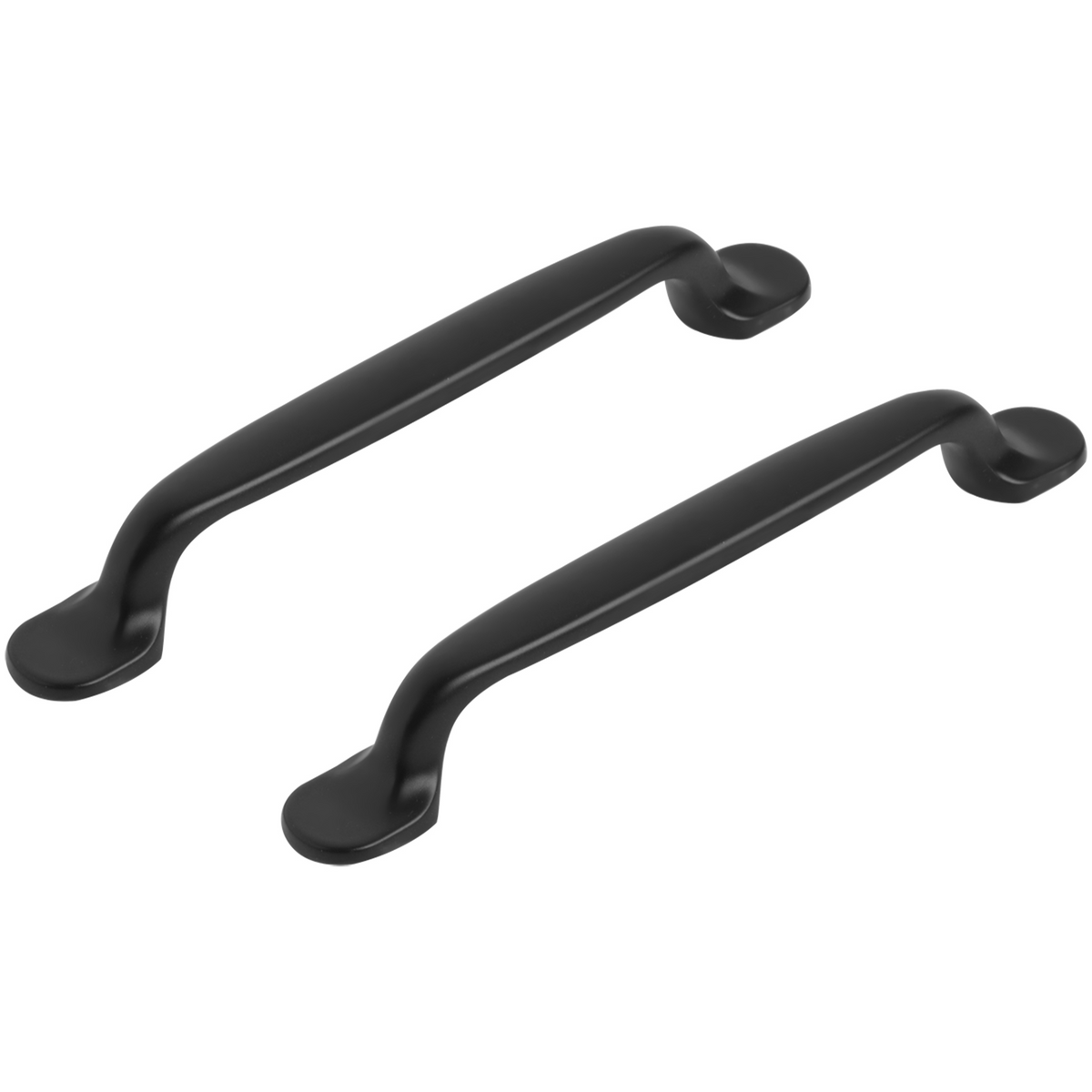 Differnz meubelgreep 128 mm mat zwart – vooraanzicht