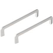 Differnz meubelgreep 160 mm mat chroom – vooraanzicht