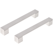 Differnz meubelgreep 160 mm mat chroom – vooraanzicht