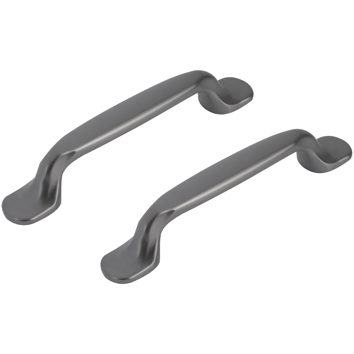Differnz meubelgreep 96 mm gun metal – vooraanzicht