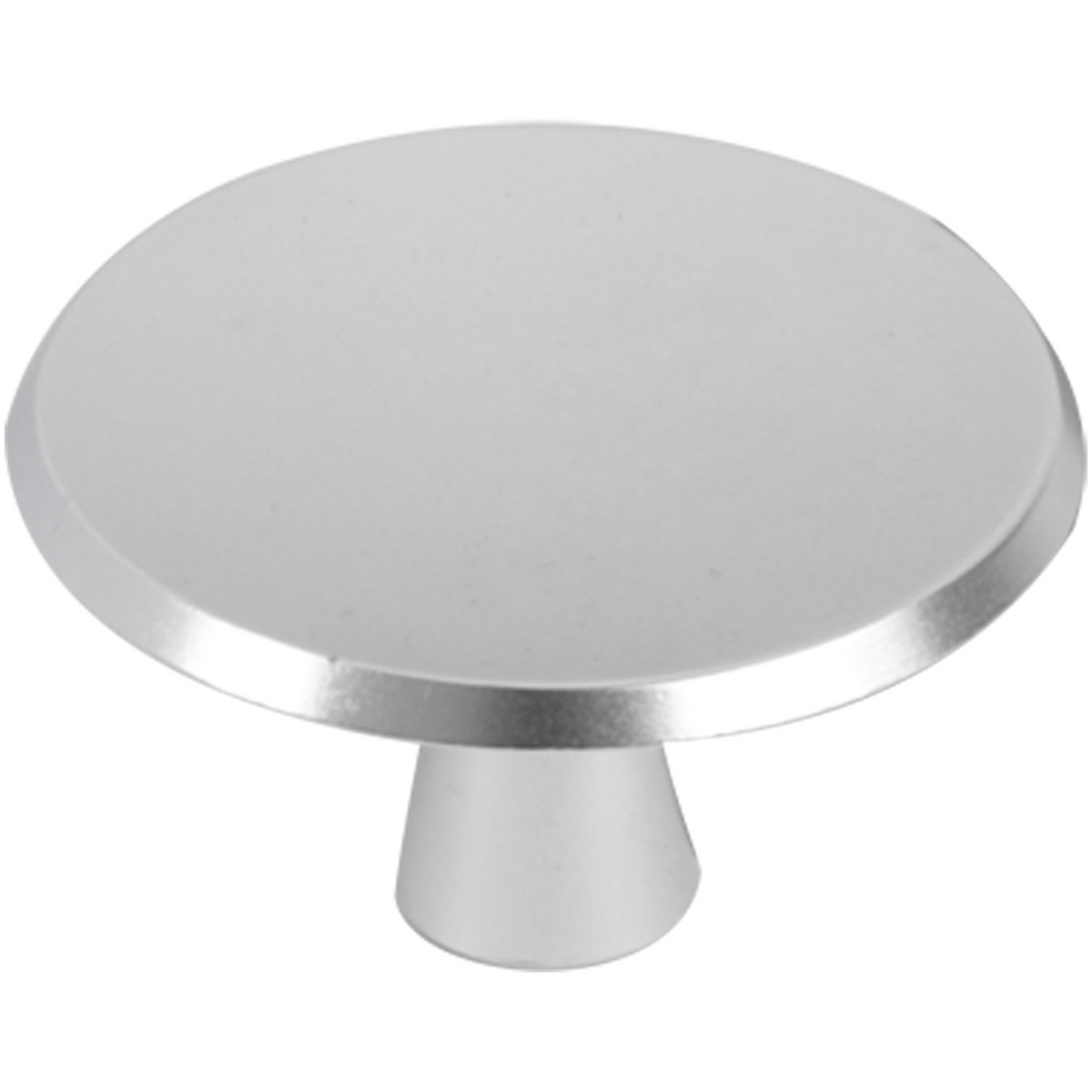 Differnz meubelknop rond 40 mm mat chroom – vooraanzicht