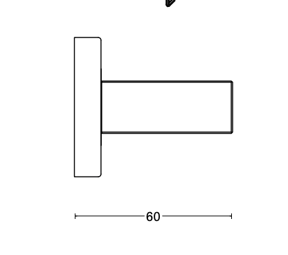 Formani achterdeur veiligheidsbeslag BSQ2 kruk/kruk brons SKG3 smalschild – detail 2