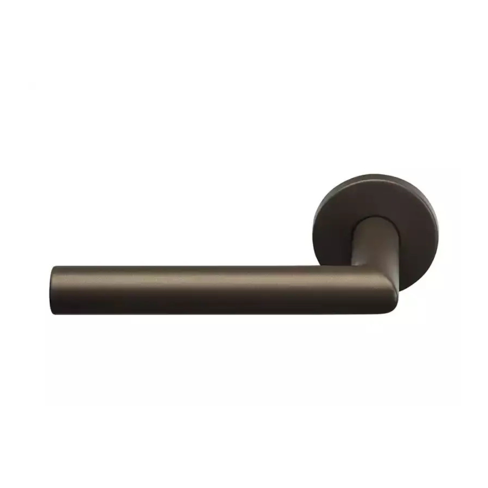 Formani BASICS LB2-19 gatdeel deurkruk brons – zijaanzicht