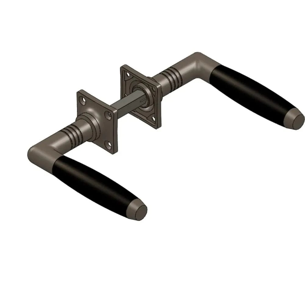 Intersteel deurkruk Ton Basic mat nikkel - sfeerbeeld
