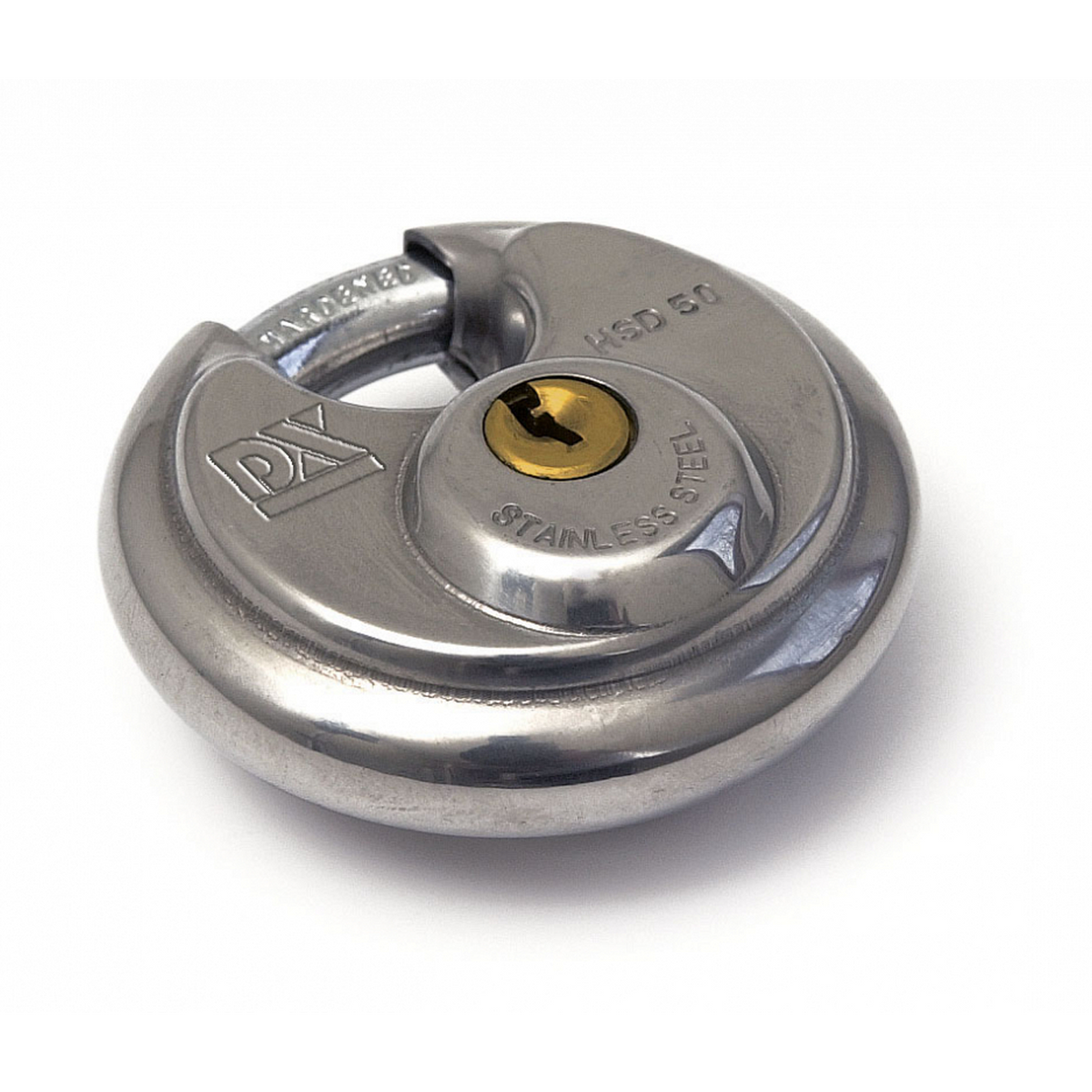 Dulimex discusslot 50 mm RVS vooraanzicht