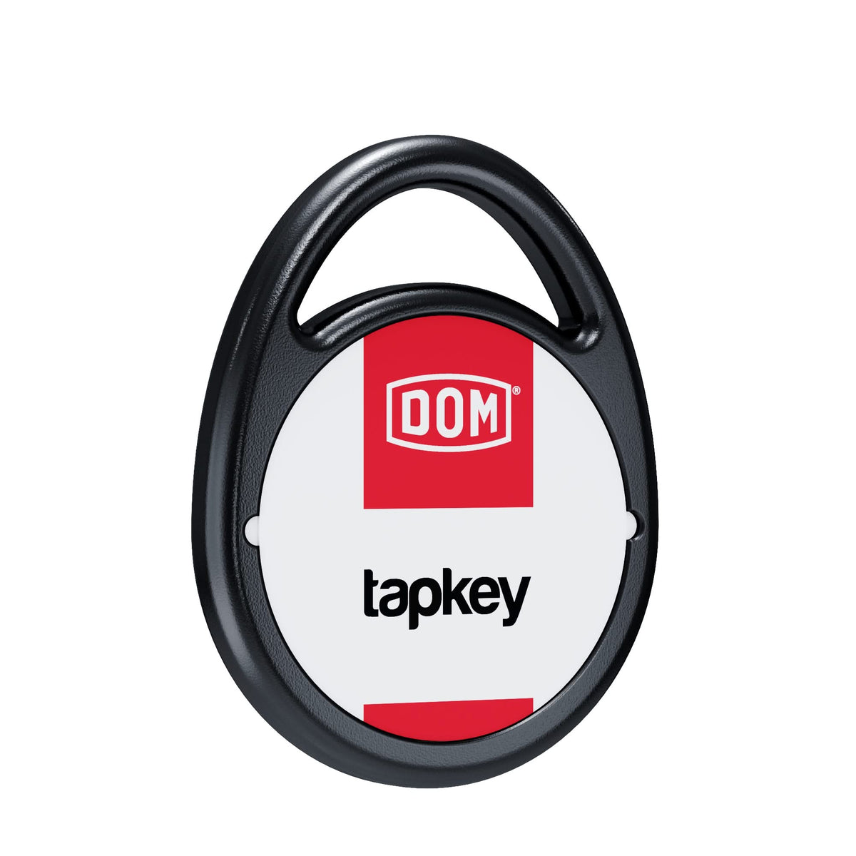 DOM Tapkey Pro sleuteltag zwart NFC – vooraanzicht