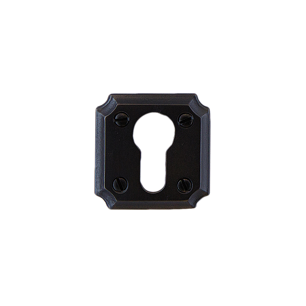 HDD Pro cilinderrozet Gunmetal vooraanzicht
