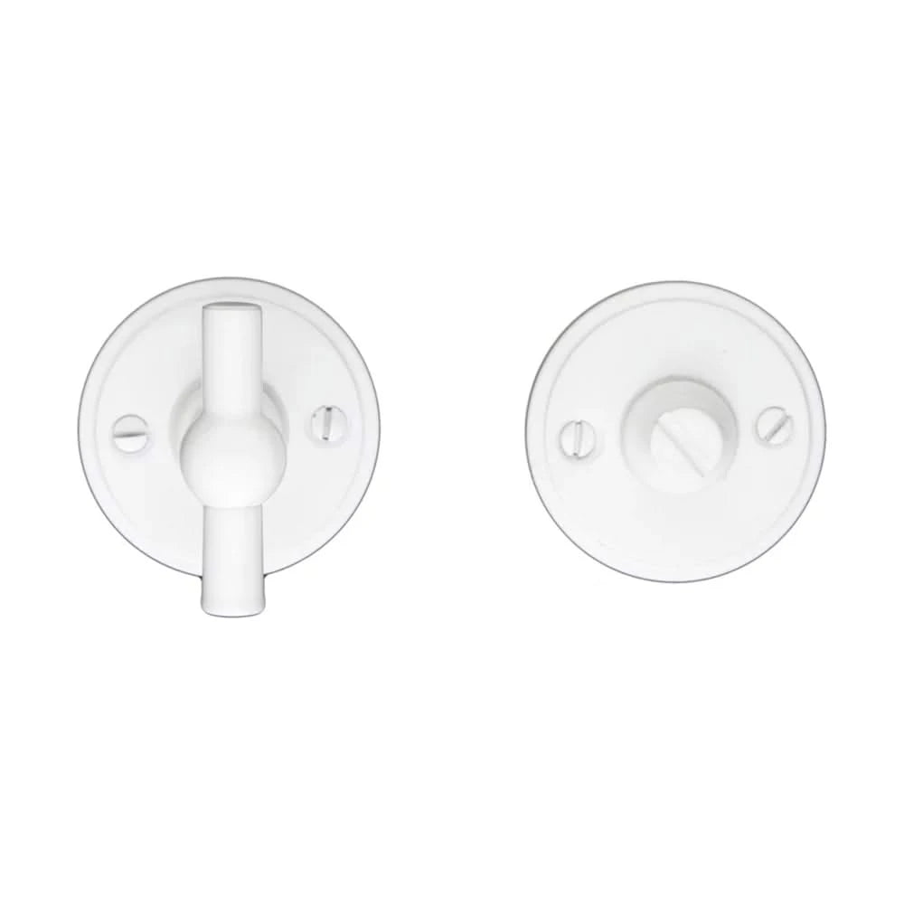 HDD Pro WC-garnituur Rond 48 mm Petana Wit – vooraanzicht