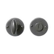 HDD Pro WC-garnituur Rond Olive IJzer – vooraanzicht