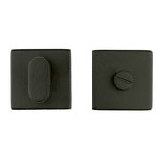 HDD Pro WC-garnituur Square Shape zwart structuur UV zonder rood/wit-indicatie – vooraanzicht