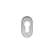 HDD Pro cilinderrozet Ovaal Shape inox plus, vooraanzicht