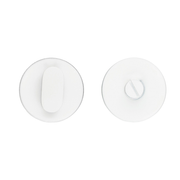 HDD Pro WC-garnituur Shape rond wit structuur zonder bezetindicator detail
