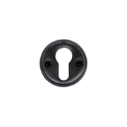 HDD Pro cilinderrozet gunmetal Ø 48 mm vooraanzicht